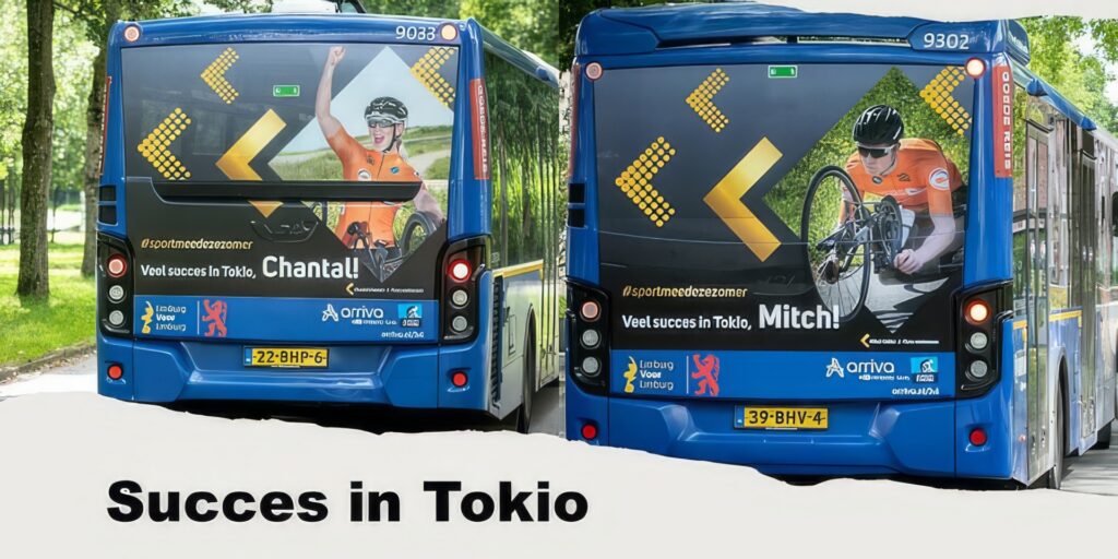Parasport Arriva bussen Tolio